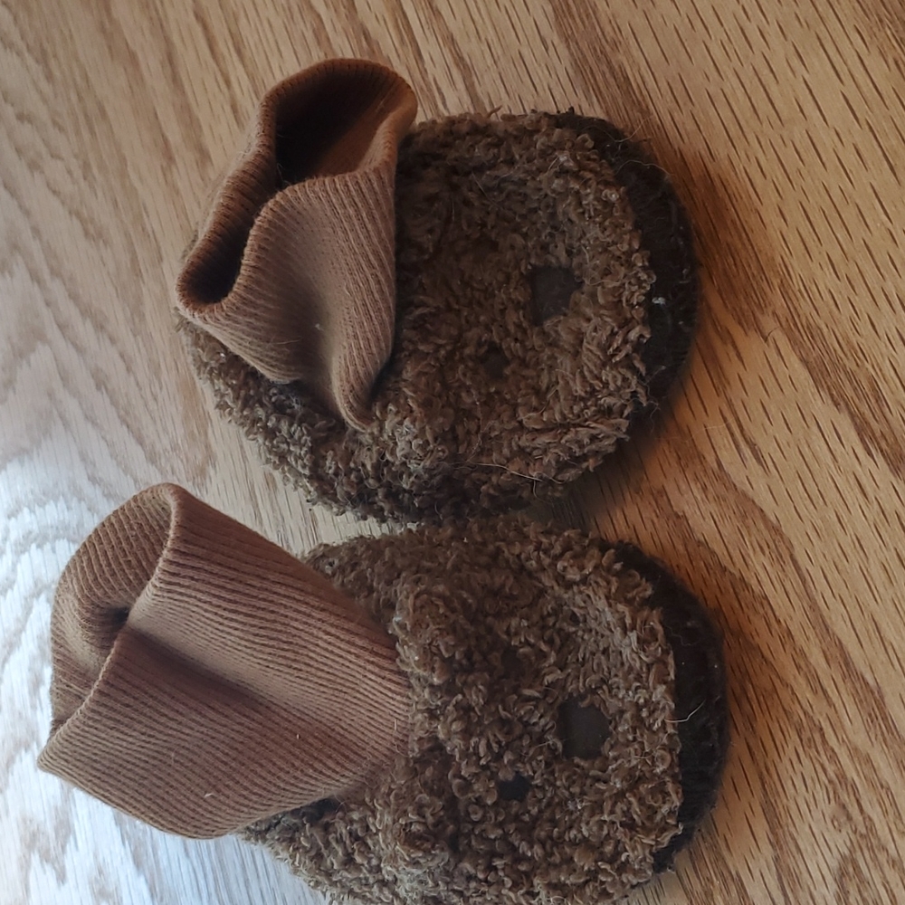 Bear slippers Baby Gap